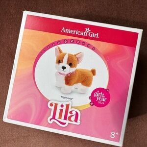 American Girl Doll Lila’s Dog Mighty Mae Corgi NIB!